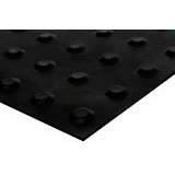 Pisos táteis de bolinha