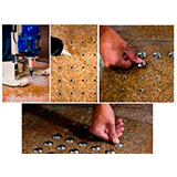 Piso Tátil Inox